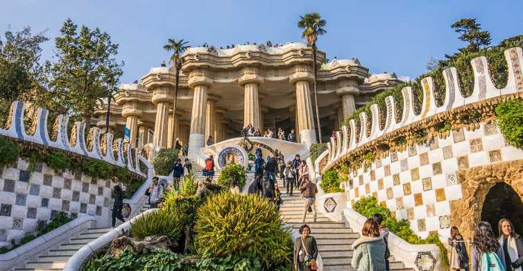 Barcelona: Visita guiada al Parc Güell amb accés sense coles