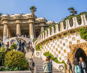 Visita guiada ao Parque Guell com entrada sem fila