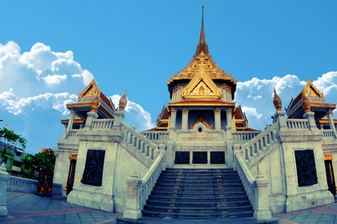 Bangkok: Halbtagestour mit geführter Stadtführung und Tempeln