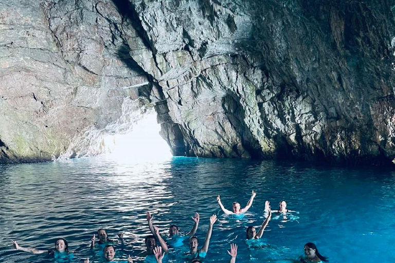 From Kotor or Tivat: Private Blue Cave and Gems of Boka 3H