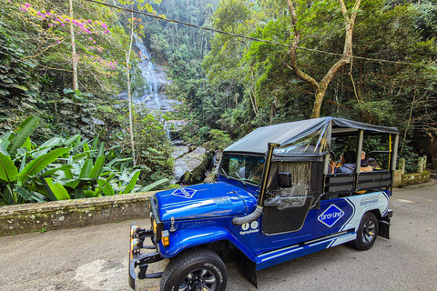 Jeep&#039;n&#039;Culture: Rocinha Favela and Tijuca Rainforest TourFrom South Zone or Downtown - French