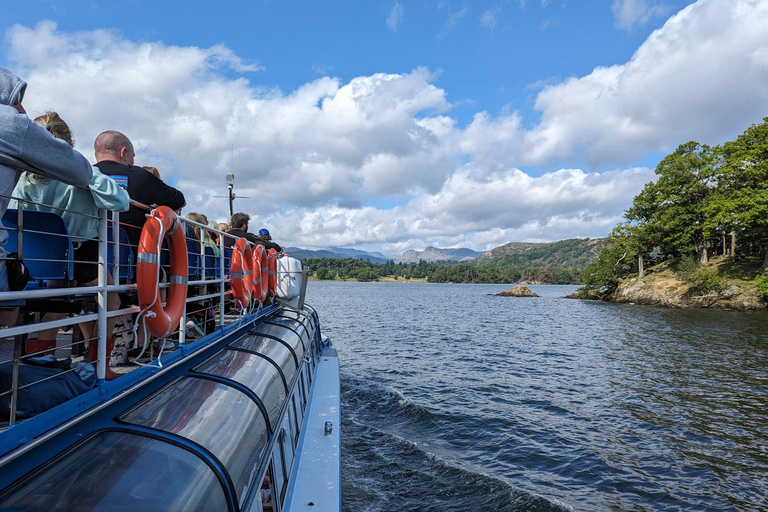 Windermere: 24-godzinny rejs hop-on hop-off. Zobacz całe jezioro