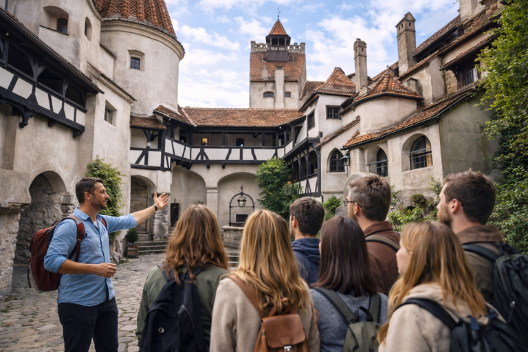 Bucharest: Transylvania Castles and Brasov Day Trip Spanish Tour Group