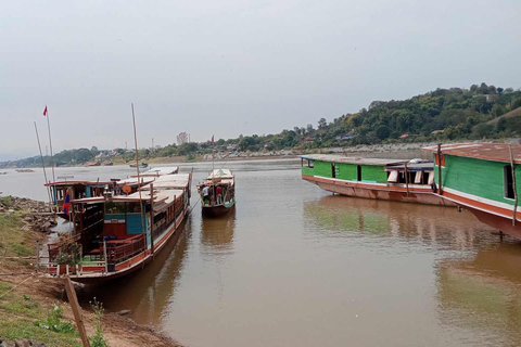 De Chiang Rai en barco lento a Luang Prabang 2 días 1 noche