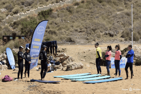 Malta Surfschool, beginnerslessen surfen