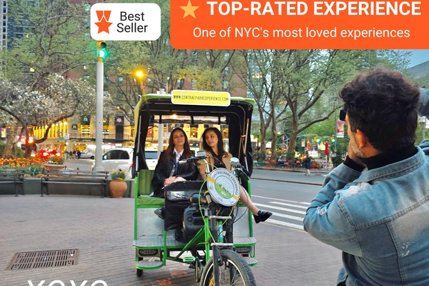 New York City: Gossip Girl-Tour – private Pedicab-Fahrt durch die Upper East Side