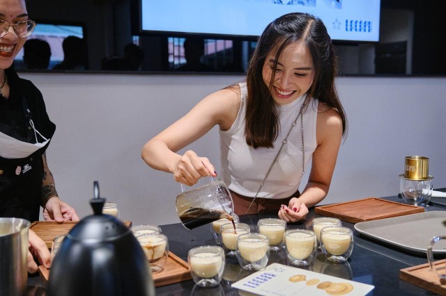 Visit Techniques & Secrets Behind the Famed Vietnamese Egg Coffee in Ho Chi Minh City, Vietnam