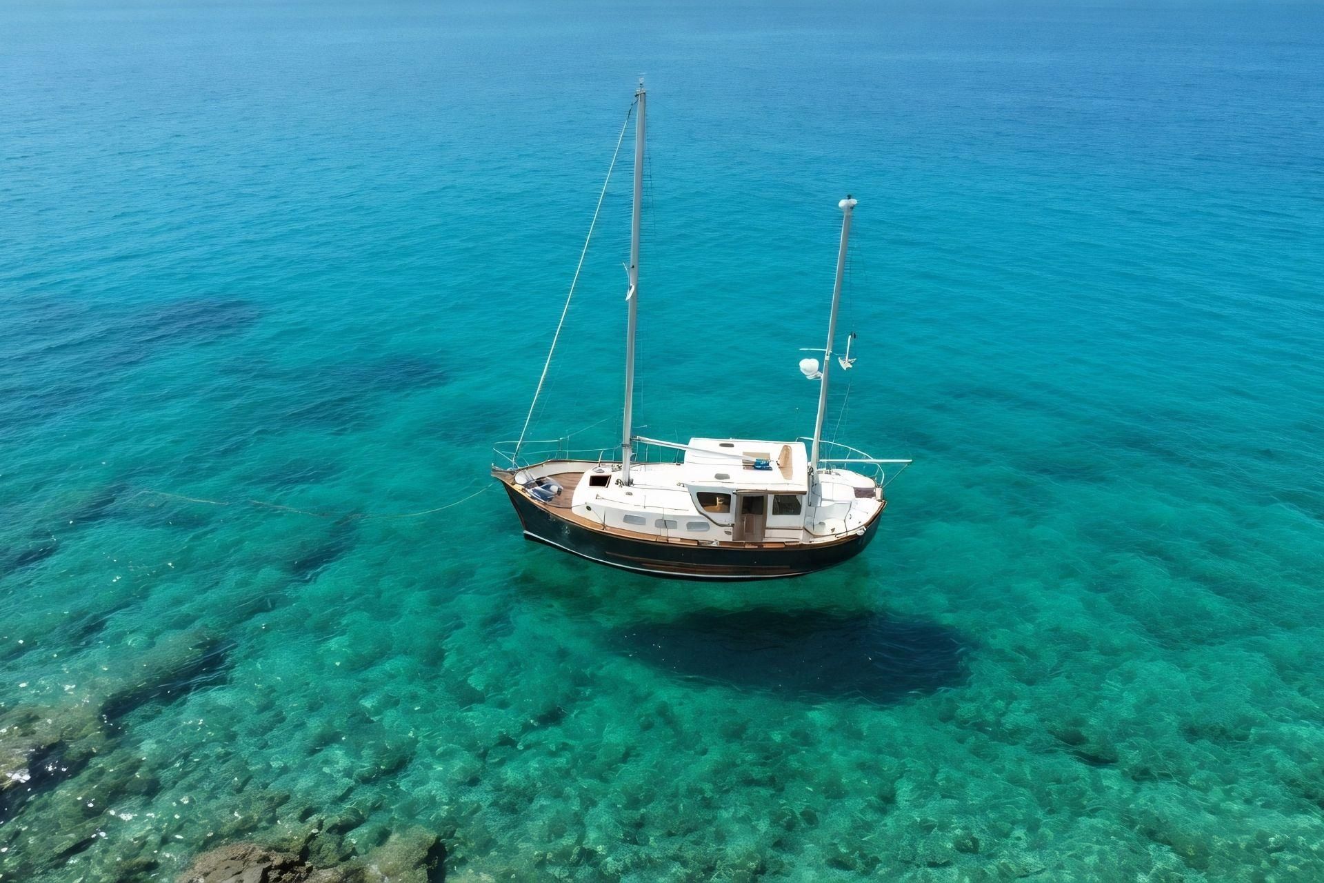 Ab Palau: Segeltörn mit einem Oldtimer-Segelboot zum La-Maddalena-Archipel