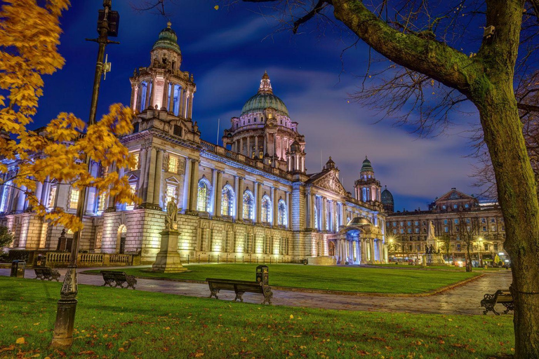 Belfast After Dark: Lights, Murals & Waterfront Views
