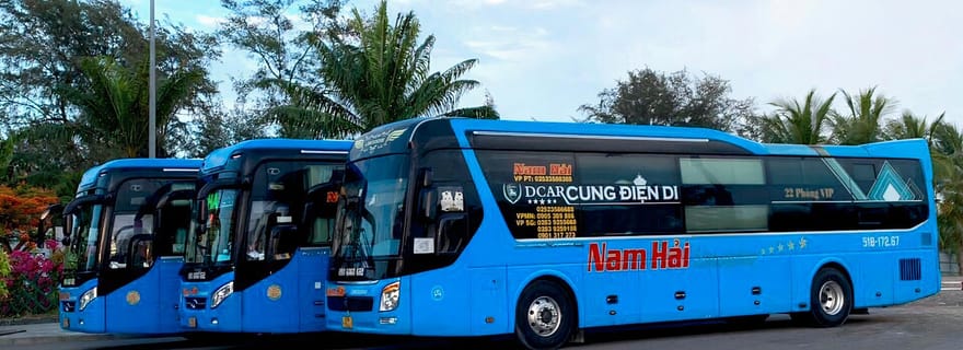 Mui Ne : Bus pour Ho Chi Minh avec eau et lit optionnel