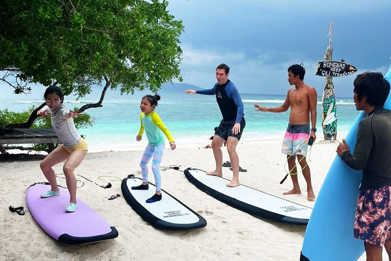 Gili Trawangan: Private Beginner & Intermediate Surf Lessons Surfboard Rental Only - Without Instructor