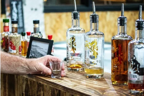 Guided Distillery Tour in South Wales