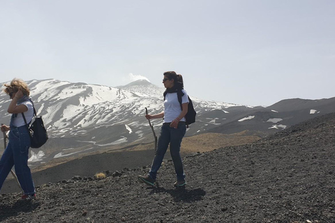 Catania: Etna 3000m and Alcantara Gorges Trek with Pickup