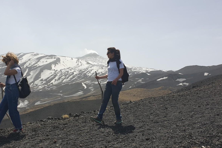 Catania: Etna 3000m and Alcantara Gorges Trek with Pickup