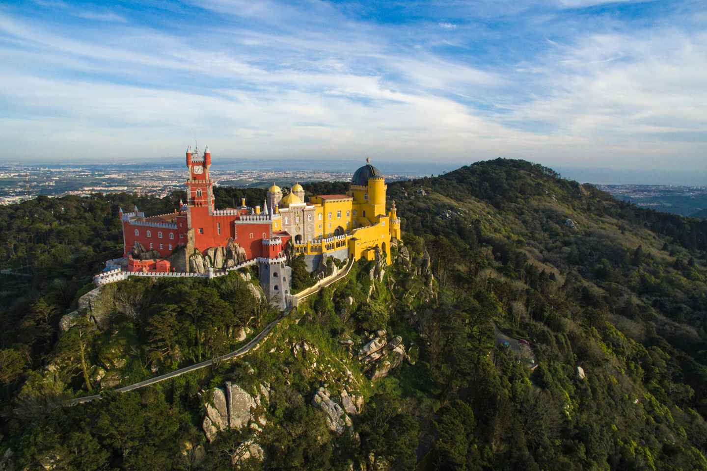 Lisboa: Excursión privada de medio día a Sintra con el Palacio da Pena