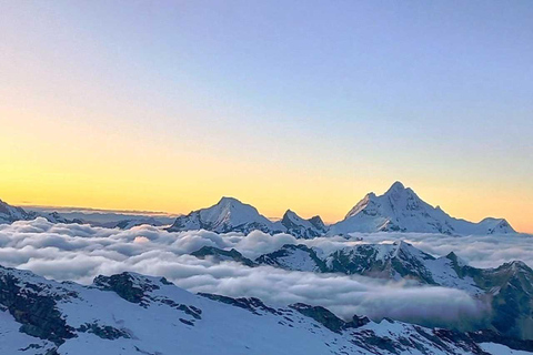 senderismo a laguna radian y mullaca desde huaraz