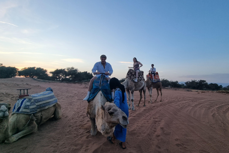Agadir: Sunset Quad Bike Safari with Camel Ride & Tea