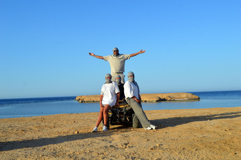 Hurghada: Zee en Bergen ATV Quad Fietstochtochtend quad tour dubbele quad