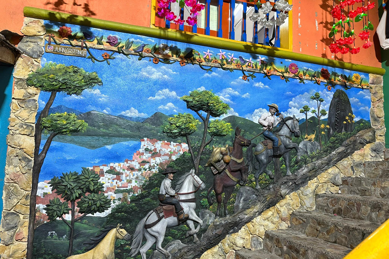 Half-Day Guatapé Tour from Medellín: El Peñón Rock and the Magical Town Half-Day Guatapé Tour from Medellín: Piedra del Peñol and the Magical Town