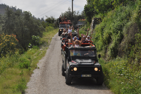 From Alanya: Full-Day Jeep Safari with Lunch and Transfer