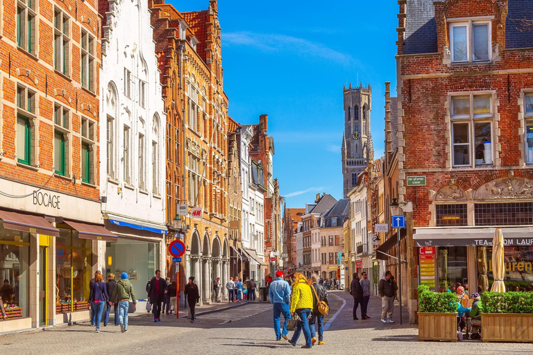 De Paris: Viagem de 1 dia com guia para Bruxelas e Bruges