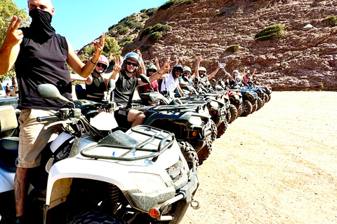 Creta: Safari en quad con exploración de ciudades fantasma