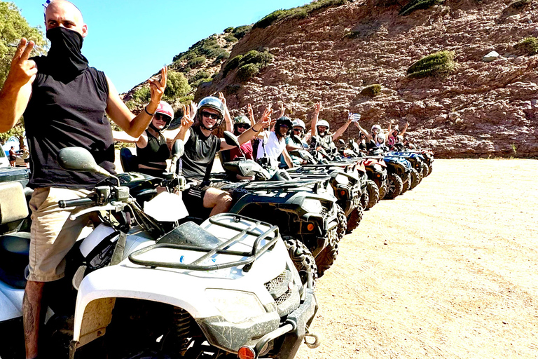 Creta: Safari en quad con exploración de ciudades fantasma