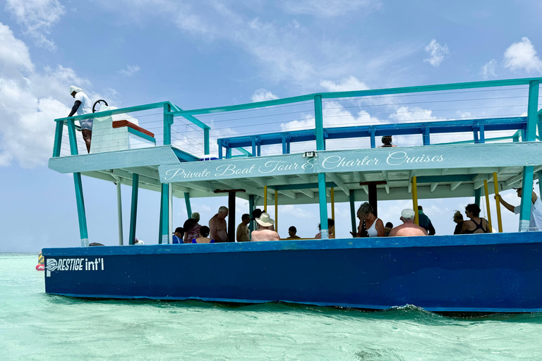 Tobago: tour in barca con fondo trasparente al Buccoo Reef Marine ParkTobago: tour in barca con fondo trasparente + Rumpunch