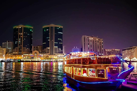 迪拜河单桅帆船巡游含自助晚餐迪拜河豪华游轮晚餐（不含接送）