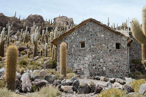 Uyuni: Cmentarz kolejowy, Colchani i wycieczka po Salar de Uyuni