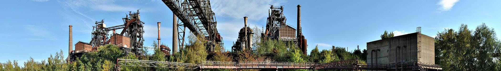Landschaftspark Duisburg GPS-Schatzsuche im alten Eisenwerk