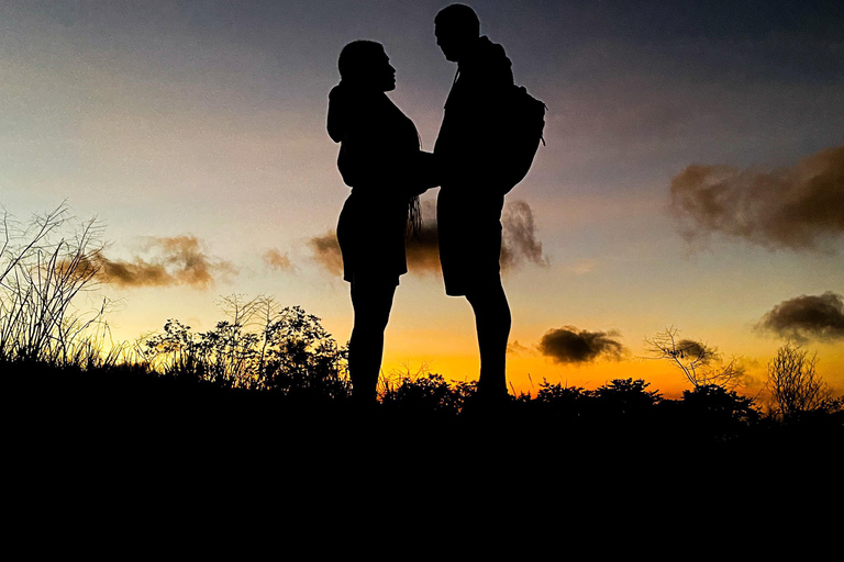 YOGYAKARTA MERAPI SUNRISE WITH A JEEP