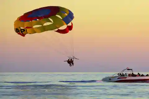 Hyères: vuelo en parapente