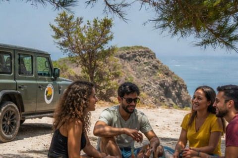 São Vicente: Jeep tour and Beach Picnic Tour