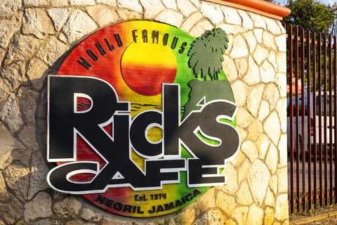 Montego Bay Seven Miles Beach y Rick's Café con vistas al atardecerCon almuerzo