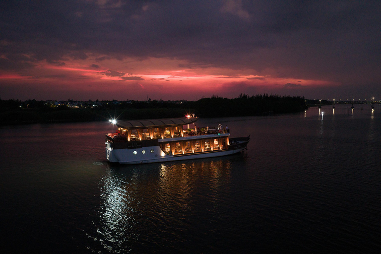 Hoi An Luxury Sunset Cruise: 5-Course Spice Menu & Cocktails VND 3,800,000 | 5-course + wine & sparkling free-flow