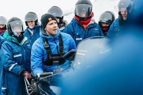 Z Reykjavíku: Złoty Krąg i wyprawa skuterem śnieżnymZłoty Krąg i wyprawa skuterem śnieżnym bez odbioru z hotelu
