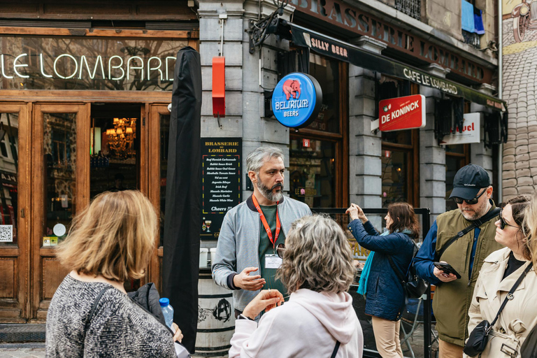 Bruxelles: Tour a piedi e degustazione dei punti salienti della cittàBruxelles: Tour a piedi della città e degustazione di prodotti alimentari