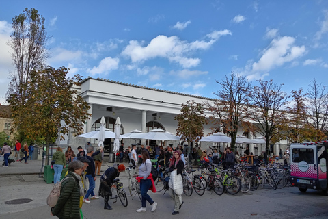 Ljubljana: Rundvandring i stadskärnan esperienza tempo/storia.