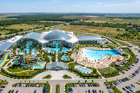 Bucharest: Therme Access & Transfer – Palm, Galaxy, Elysium Therme - Palm + Galaxy with Skip-the-Round ticket 3 HOURS