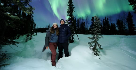 Fairbanks: Electric Moose Studios Aurora Adventure W/Pizza!!