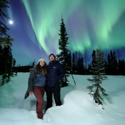 Fairbanks: Electric Moose Studios Aurora-Abenteuer mit Pizza!!