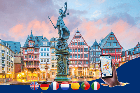 Frankfurt em 1 dia: Excursão a pé com guia digital15 euros - ingresso para dupla