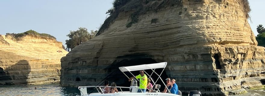 Corfou : Excursion en bateau privé avec skipper