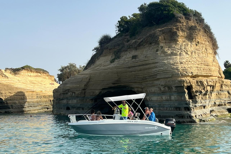 Corfou : Excursion en bateau privé avec skipperExcursion en bateau privé dans le nord de Corfou