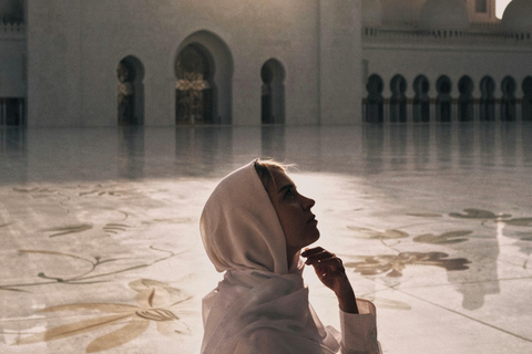 Privéstadstour door Abu Dhabi: moskee, Emirates Palace en meerPrivéstadstour in Abu Dhabi: moskee, Emirates Palace en meer