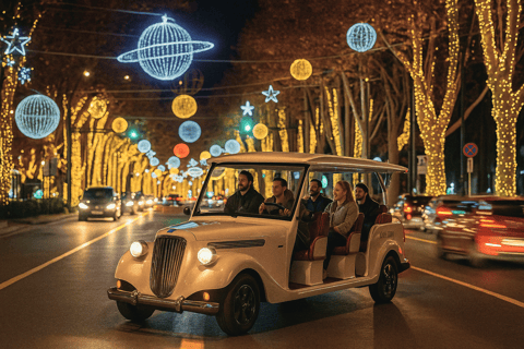 Tbilisi: Night Tour by Retro Electric Car & New Year Views