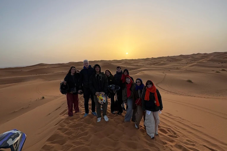 From Marrakech: 3-Day Merzouga Tour with Camel Trek & Luxury Camp Shared Standard Sahara Tour – Popular Choice