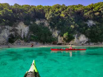 Sivota-Laguna Blu: tour in kayak da mare con snorkeling