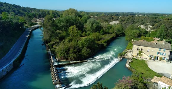 Abfahrt von Avignon, charmante Tour durch die Provence